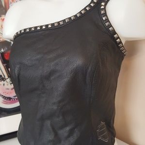 Harley Davidson Leather Halter